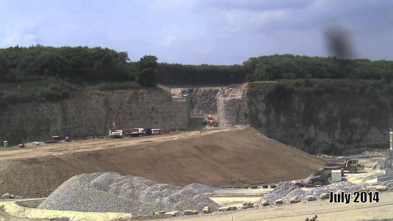 Timelapse of construction of cut and cover tunnel at Hermitage Quarry