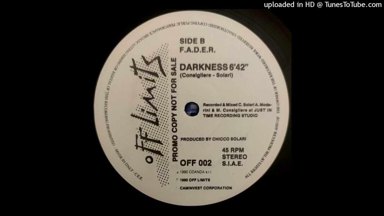 F.A.D.E.R. - Darkness