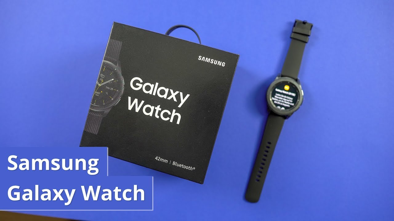 Samsung Galaxy Watch (42mm): Unboxing & erster Eindruck | deutsch