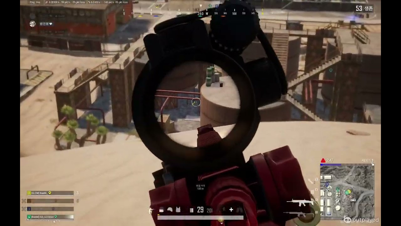 배그 매드무비 40 (노래 없습니다)