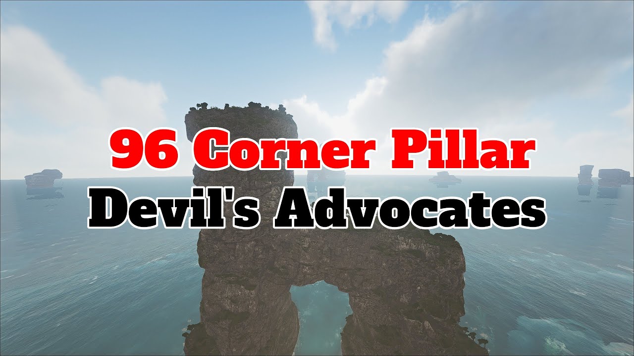Ark Official Small Tribes | Cinematic Base Tour 96 Corner Pillar | Devil's Advocates