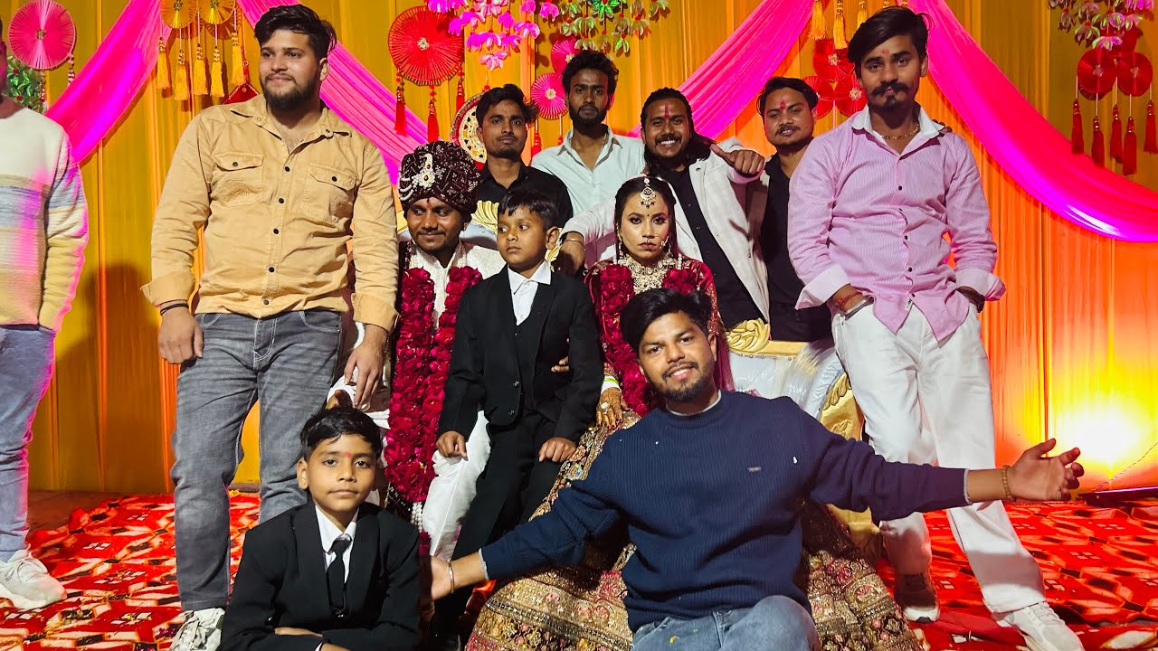Indian wedding vlog with jaimala full process 🤭🤞