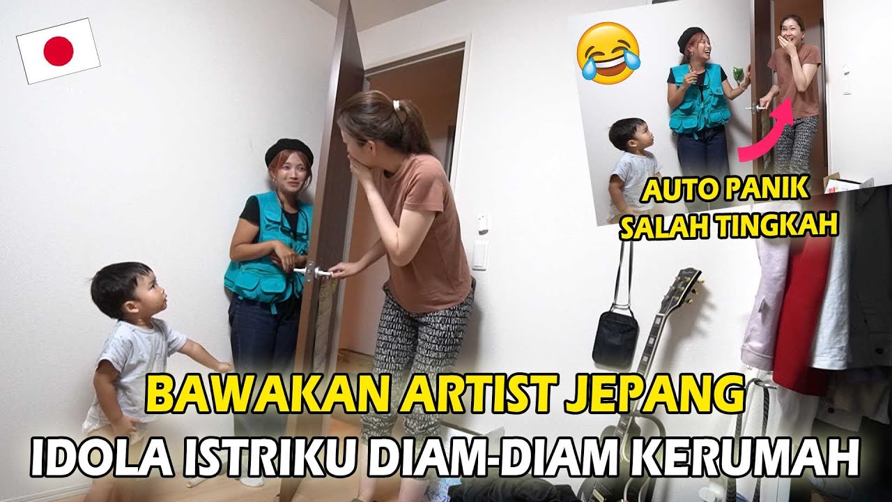 ISTRIKU SANGAT TERKEJUT KETIKA DI BAWAKAN ARTIST IDOLANYA KE RUMAH DIAM-DIAM ! BIG SURPRISE !