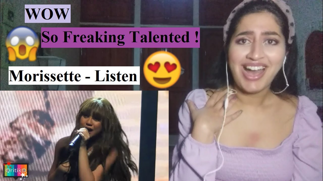 SO GOOD ! Music REACTION - Moroccan reacts to Filipino singer MORISSETTE perform Listen cover LIVE