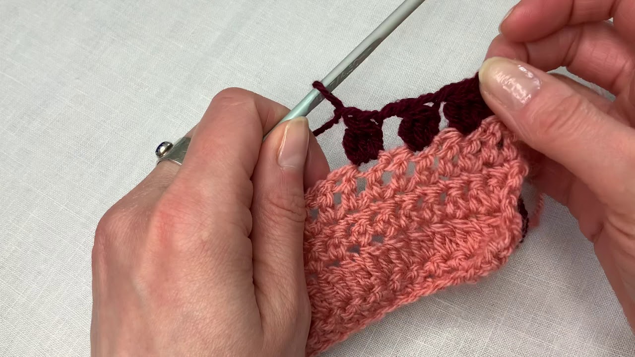 How to crochet a 3Treble Cluster (3trCl) - UK terms