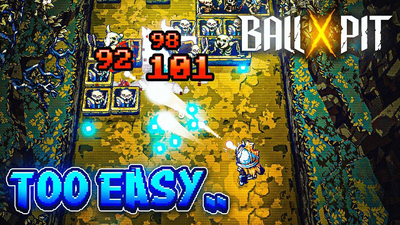 I smashed my balls against skeletons and walls | Ball X Pit