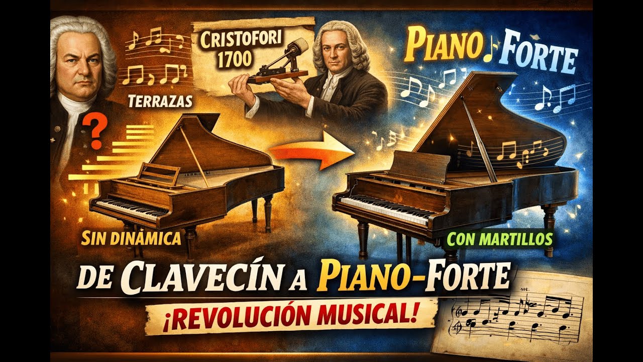 ¿Por qué murió el Clavecín? La Revolución de Cristofori y el Piano