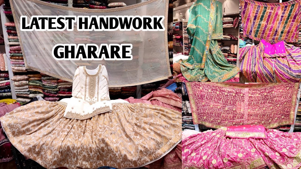 All Handwork Gharara Latest Design Collection & Variety | Lucknow
