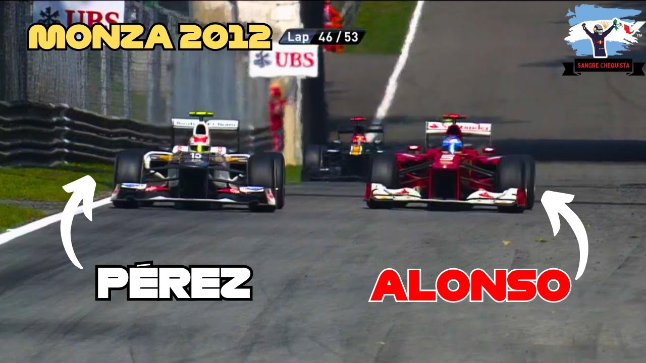 Checo Pérez Sobrepasando Ferraris Con Un Sauber | Monza 2012 Onboard