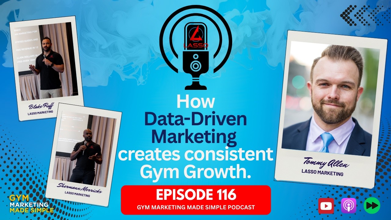 Episode 116: How Data-Driven Marketing Creates Consistent Gym Growth.