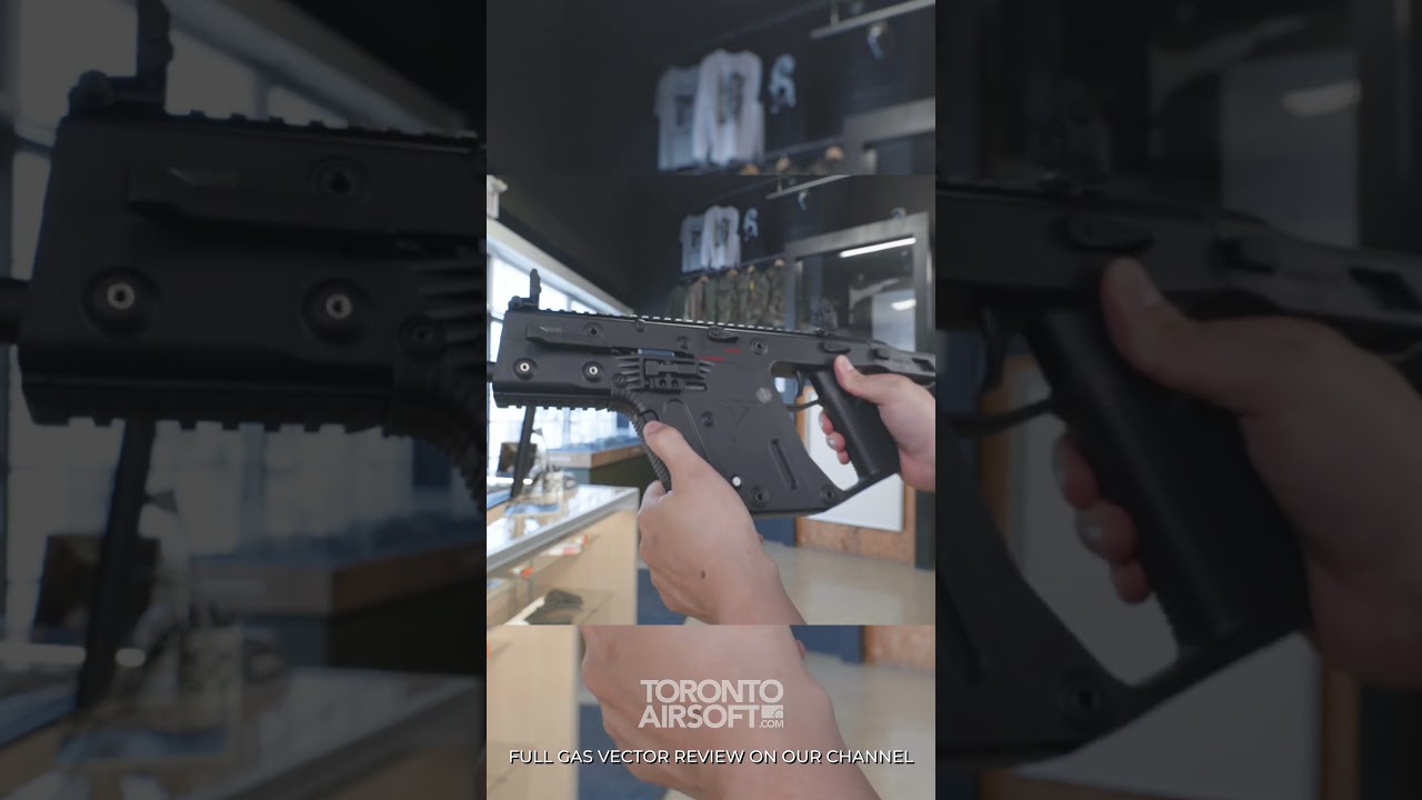 Maybe my ONLY gripe with the Vector GBB build quality.