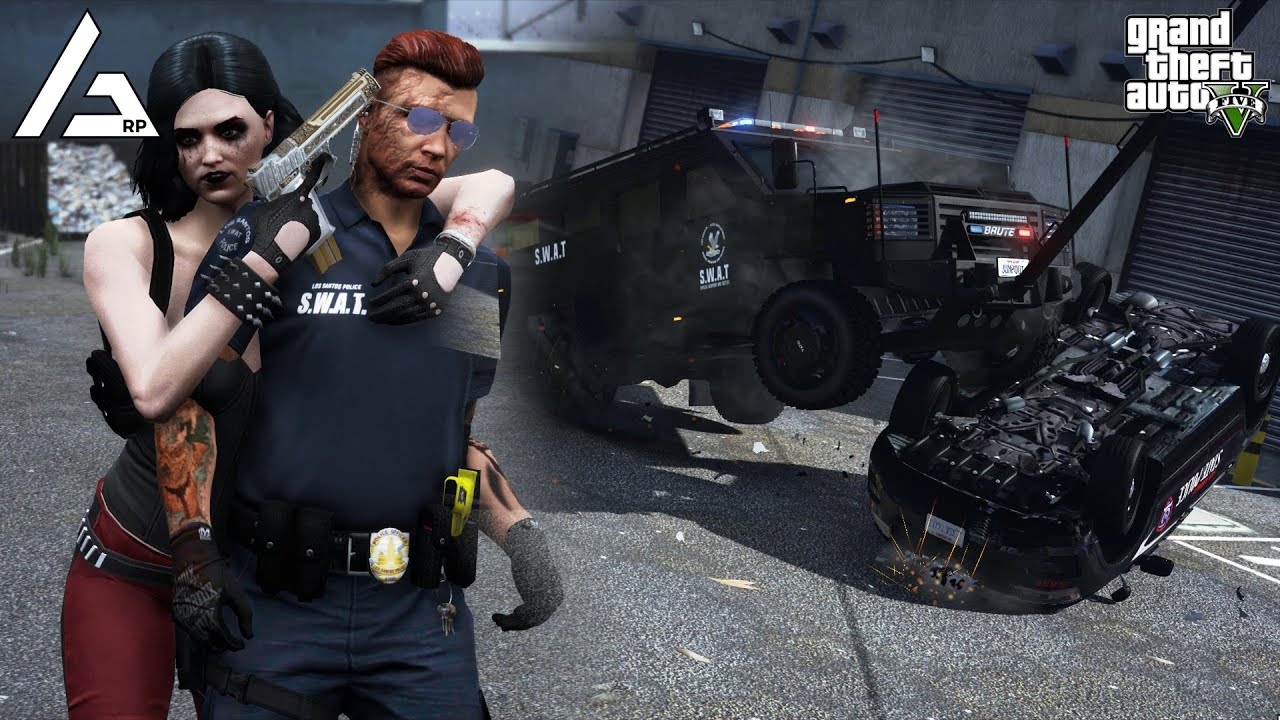 GTA 5 Roleplay - ARP - #1020 - Julie Rampages in SWAT's Bearcat!