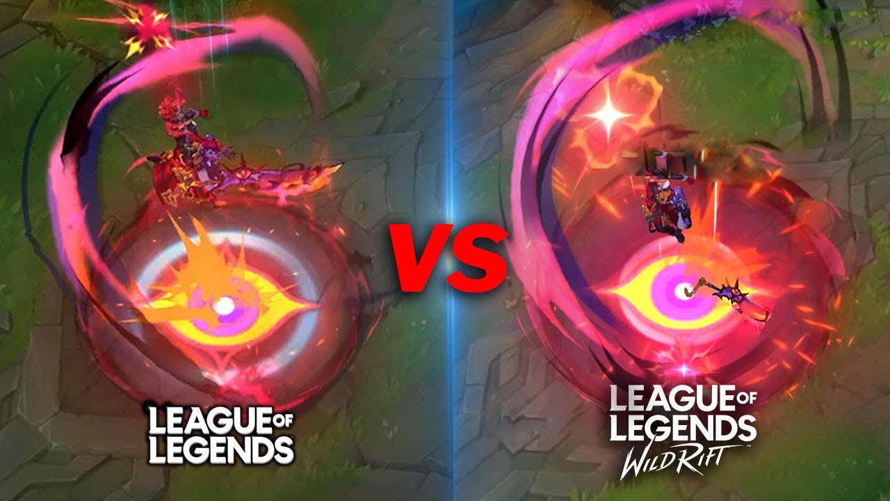 Soul Fighter Samira : Mobile VS PC | League Of Legends VS Wildrift