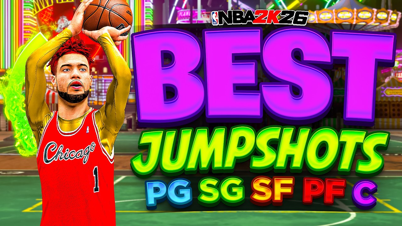 BEST JUMPSHOTS for ALL BUILDS, HEIGHTS, & 3PT RATINGS on NBA 2K26!