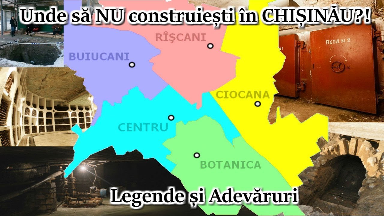 Ce se afla sub Chisinau - mina, beciuri, buncare, pasaje secrete - amplasare, legende si adevaruri