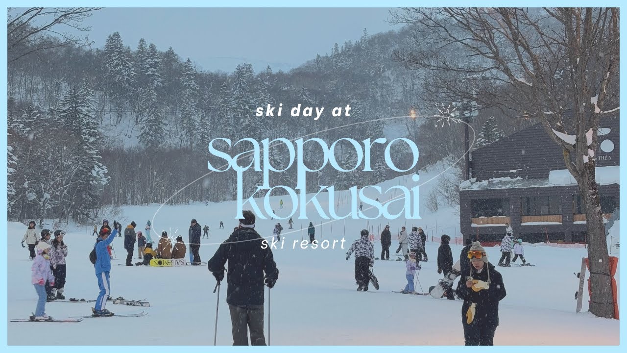 Snow Day at Sapporo Kokusai Ski Resort