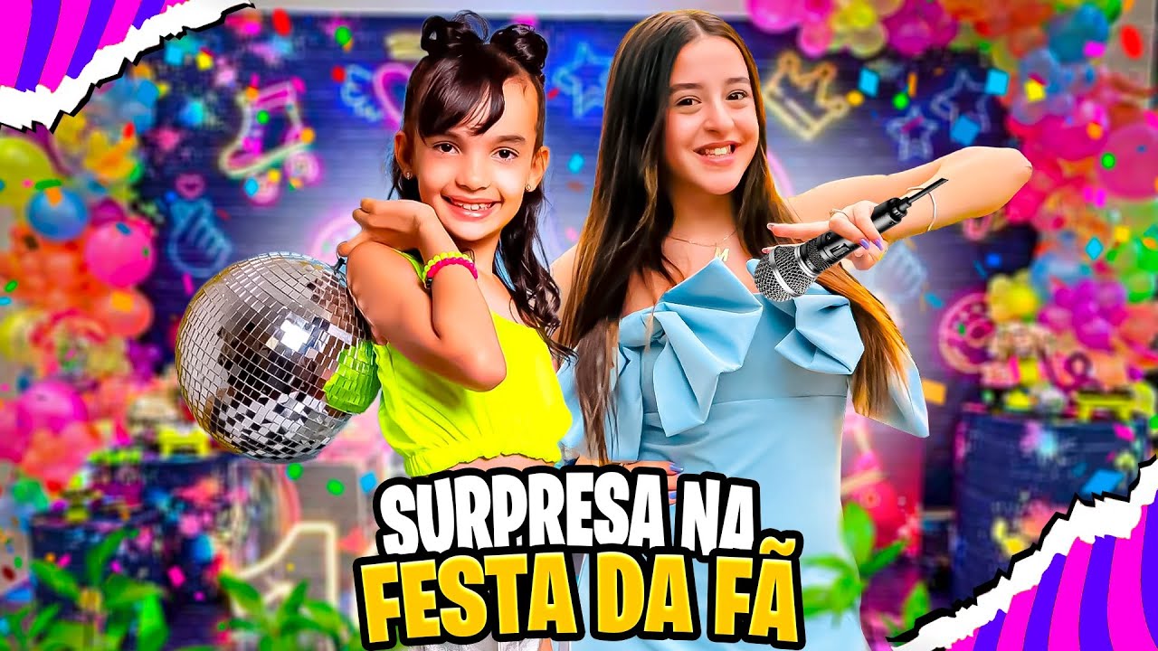 MARCELA JARDIM VAI DE SURPRESA NA FESTA DE ANIVERSÁRIO DE UMA FÃ !