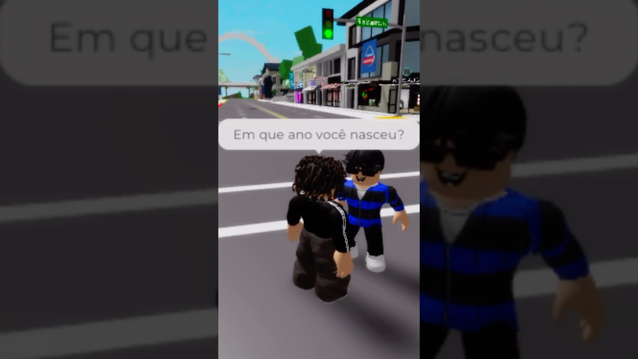 EM QUE ANO VOCÊ NASCEU?🤔 #roblox #brookhaven #shorts
