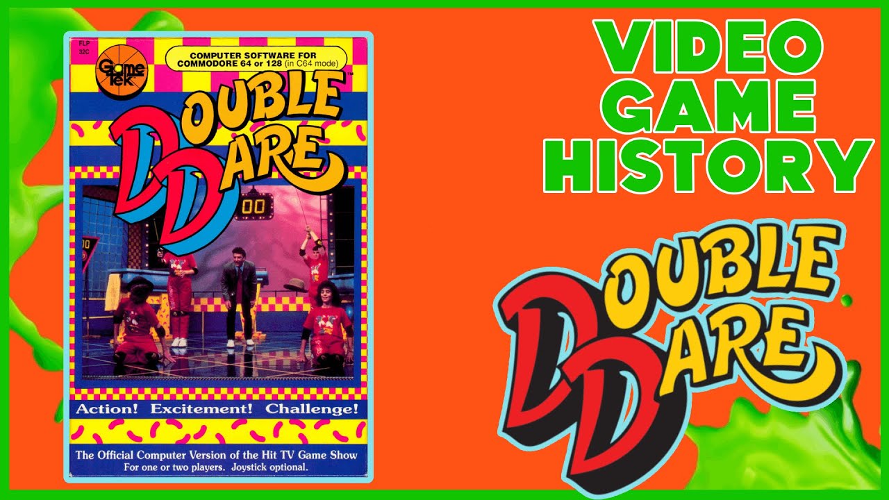 The FIRST EVER Nickelodeon Video Game | Double Dare (NES) REVIEW | Nickelodeon Video Game History