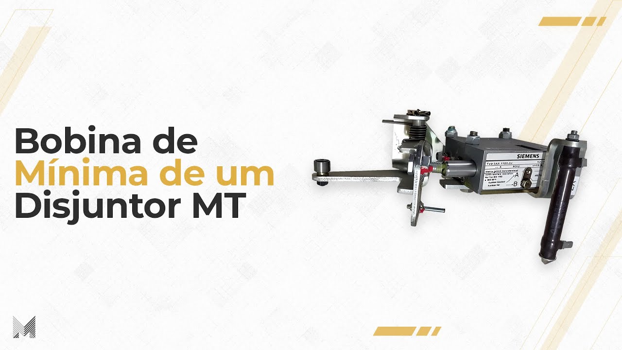 Bobina de Mínima de um Disjuntor de MT