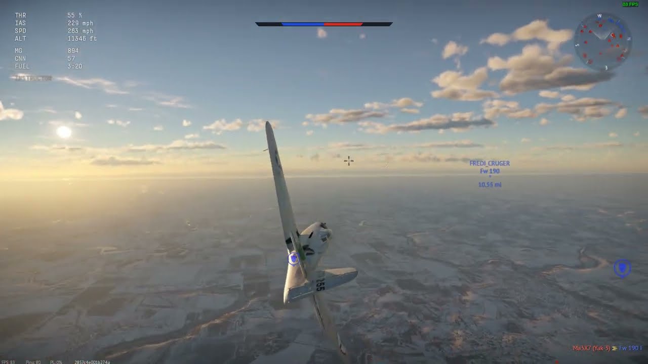 Boom-And-Zooming 2 Yaks in the P-63A-10