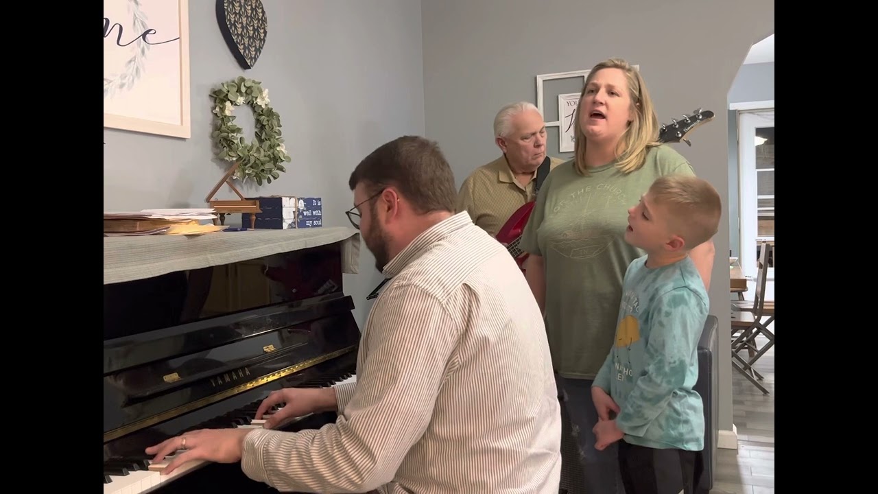 “Sheltered in the Arms of God” Tanner Mundy Family Singing