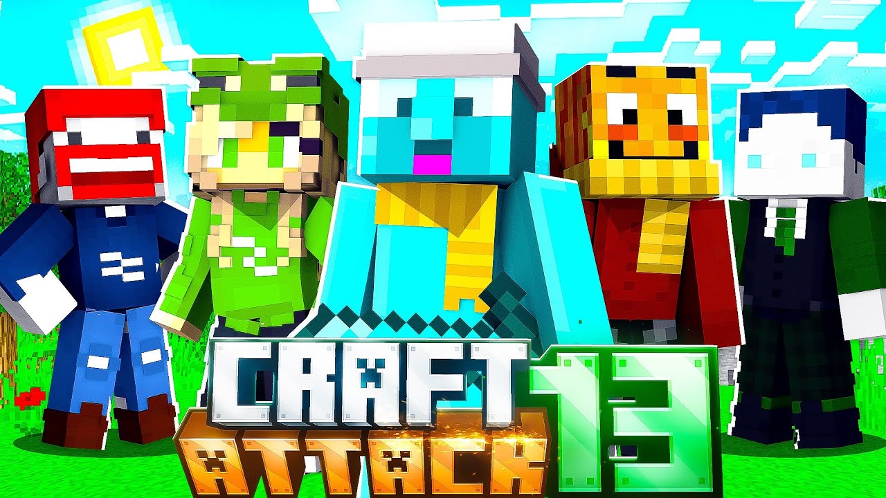 CRAFT ATTACK 13 STARTET JETZT! (KOMPLETT CHAOTISCH) - Minecraft