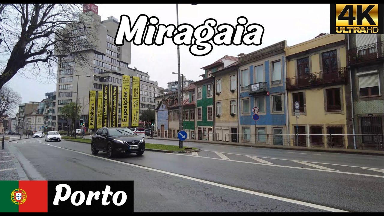 Miragaia | Porto | Portugal 4K Rain Walk