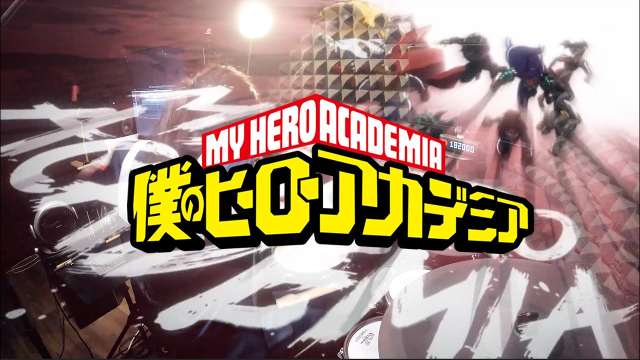 【僕のヒーローアカデミア】BLUE ENCOUNT - ポラリス フルを叩いてみた/Boku no Hero Academia Season 4 Opening full Drum Cover