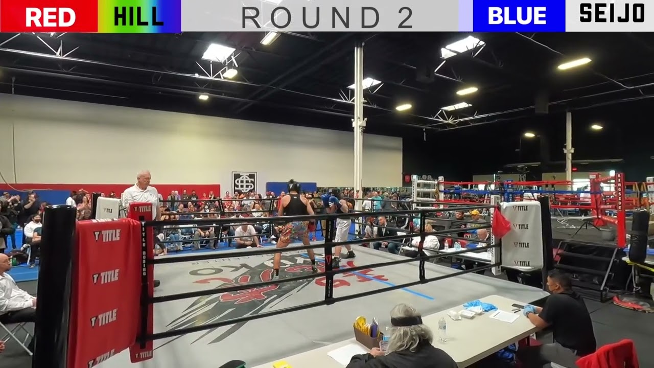 MASTERS Division AMATEUR BOXING | HILL vs SEIJO | LAS VEGAS Masters Invitational 176lb SEMI FINAL