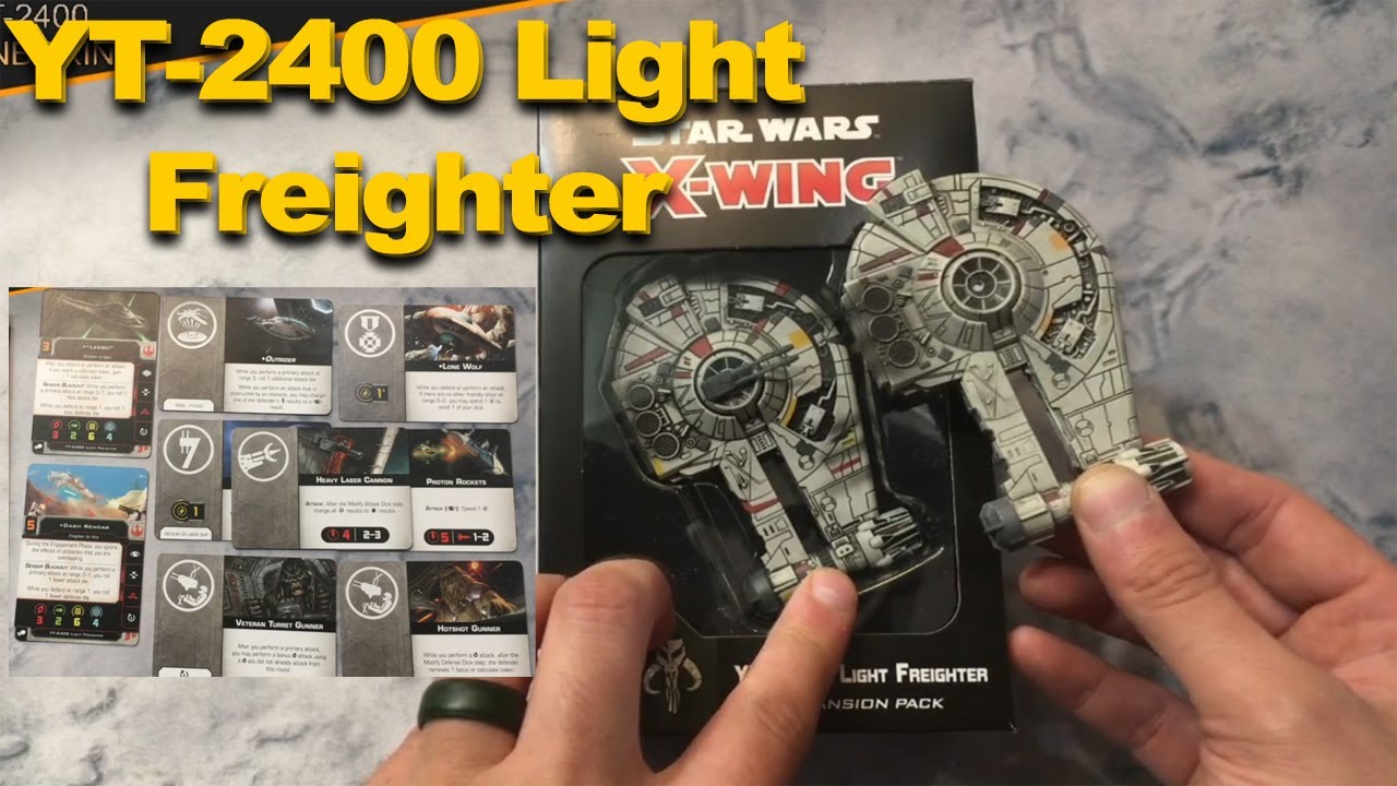 Unboxing YT 2400 Light Freighter