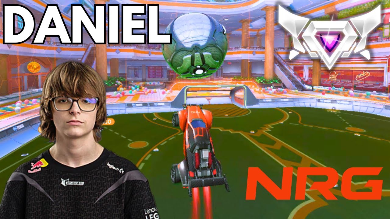 DANIEL is MECHANICALLY UNFAIR in Rocket League.. (SSL 2v2)
