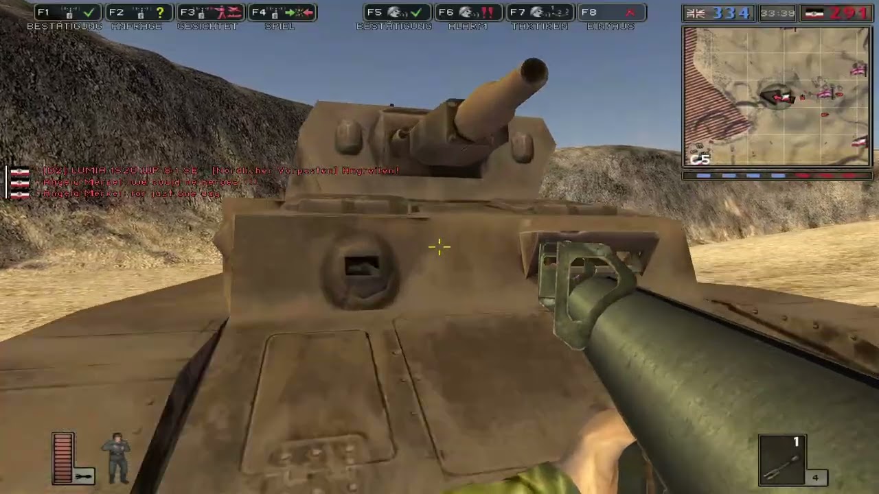 Battlefield 1942 Angela Merkel - one battle after another