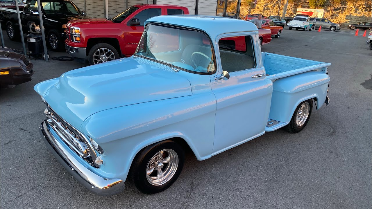 Test Drive 1957 Chevrolet Pickup SOLD $37,900 Maple Motors #2009