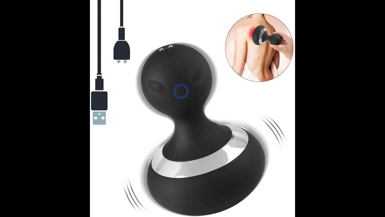 Handheld Wand Massager Mini for Back, Full Body Massager with 10 Powerful Frequency Speed