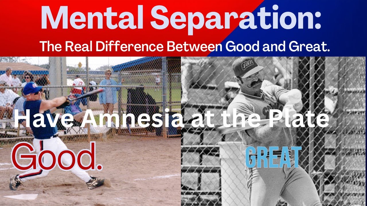Have amnesia at the plate.