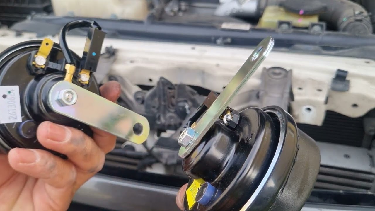 วิธีการติดตั้ง เเตร Premium Horn ของเเท้ จากศูนย์ Toyota เเตร เสียงรถยุโรป เเท้