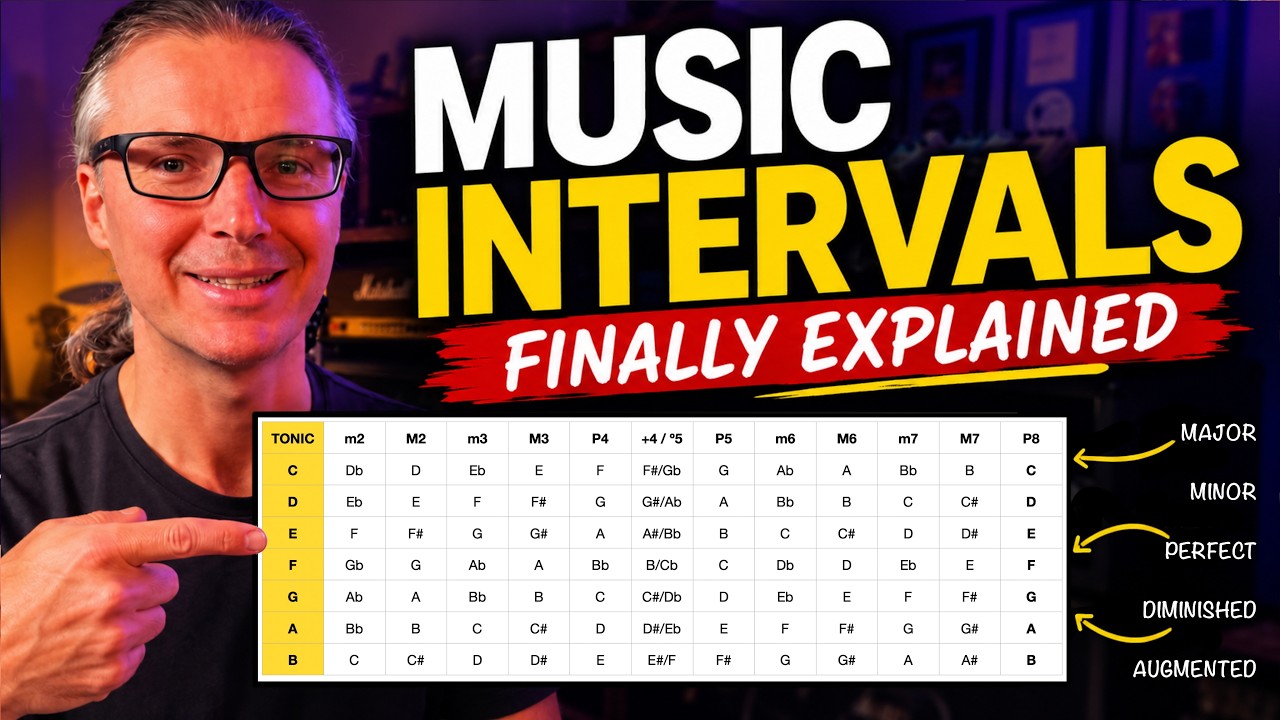 Music Intervals Are the Secret to Everything (Learn Them in 2 Steps)