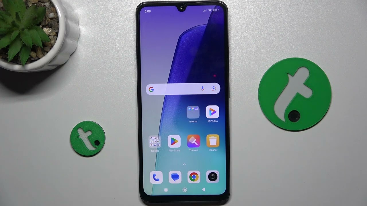REDMI 14C &mdash; Как создать папки на главном экране | Организация приложений