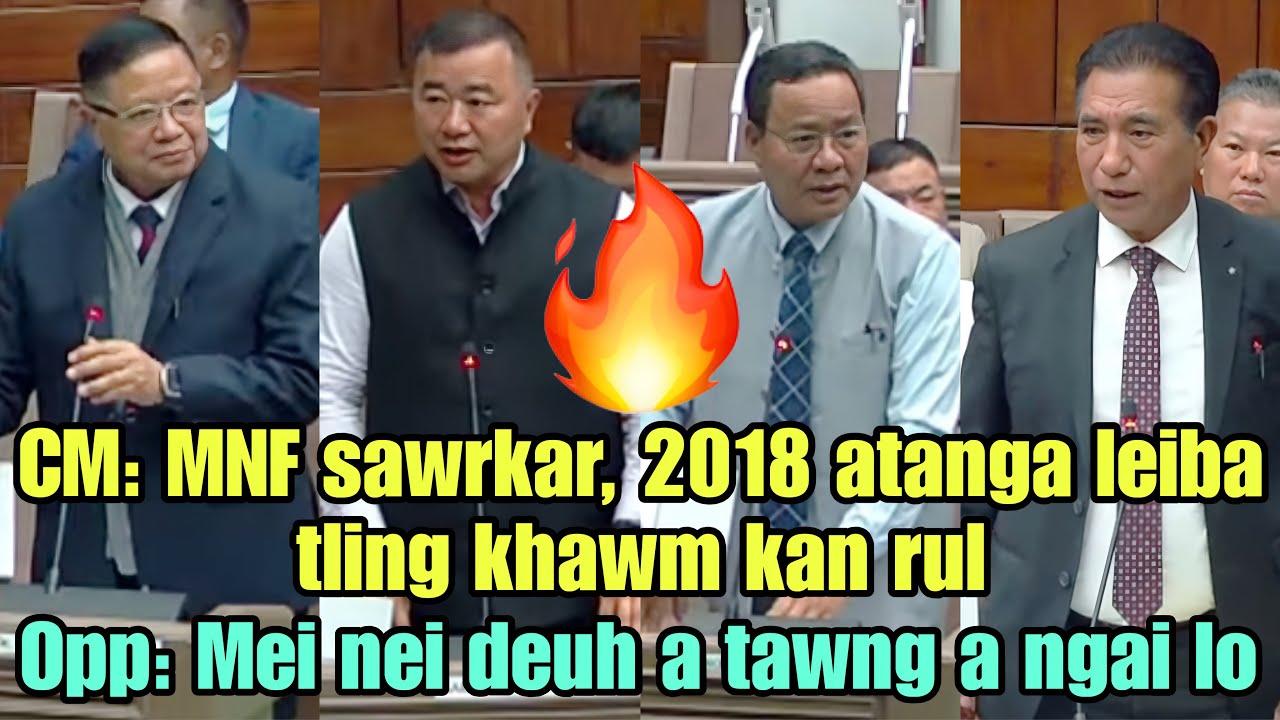 CM Pu Lalduhoma tawngkam an ngei‼️OPPOSITION an thinrim khawp mai😱(Jaz Hmar React)