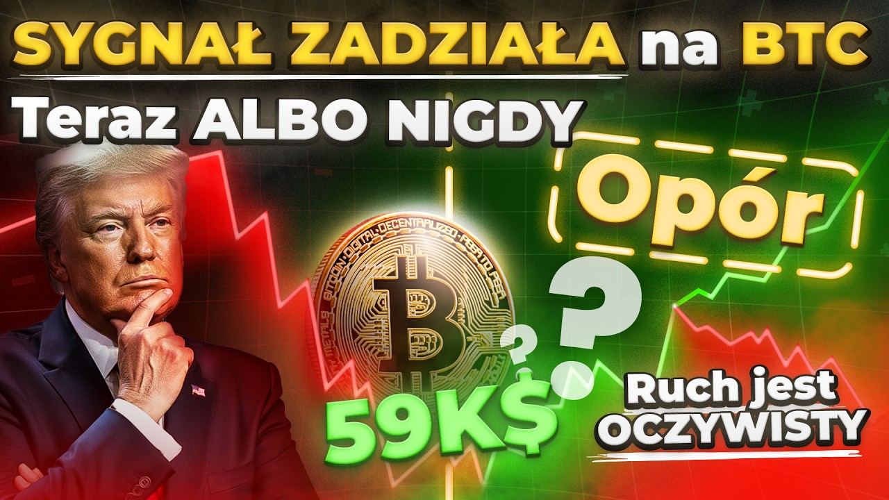 🔥OSTATNI ruch na BTC za rogiem - pytanie brzmi: KTO zostanie zaskoczony?