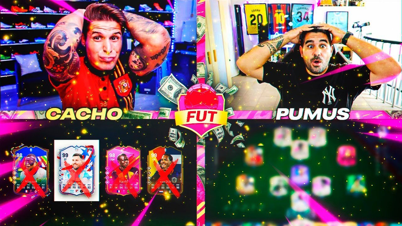 QUIEN PIERDA DESCARTA LOS PICKS DE FUTTIES +94!! FUT DRAFT MILLONARIO VS PUMUS!! | FC 24