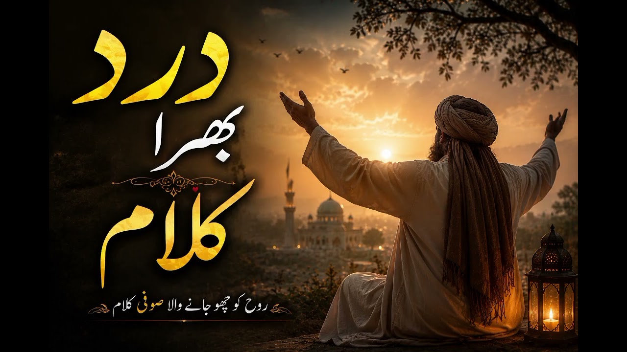 Late Night Painful Sufi Kalam 🌙 | Deep Emotional Kalam For Broken Hearts