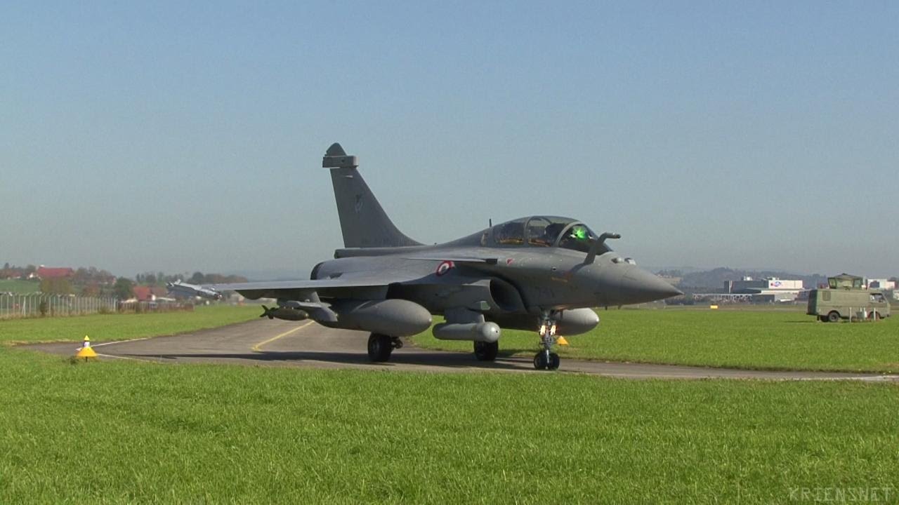 Dassault Rafale Evaluation TTE at Emmen Airbase 2008 Part 2/2