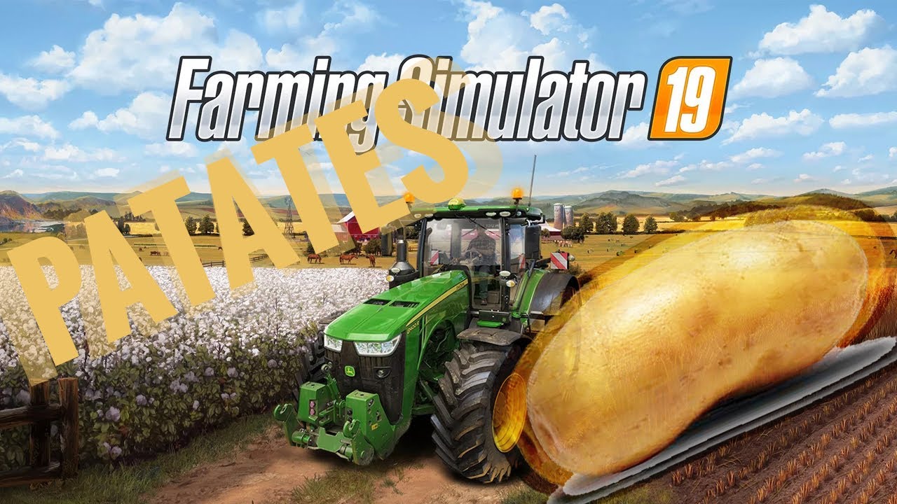 PATATES EKİM, HASAT VE SATIŞ / Farming simulator 19