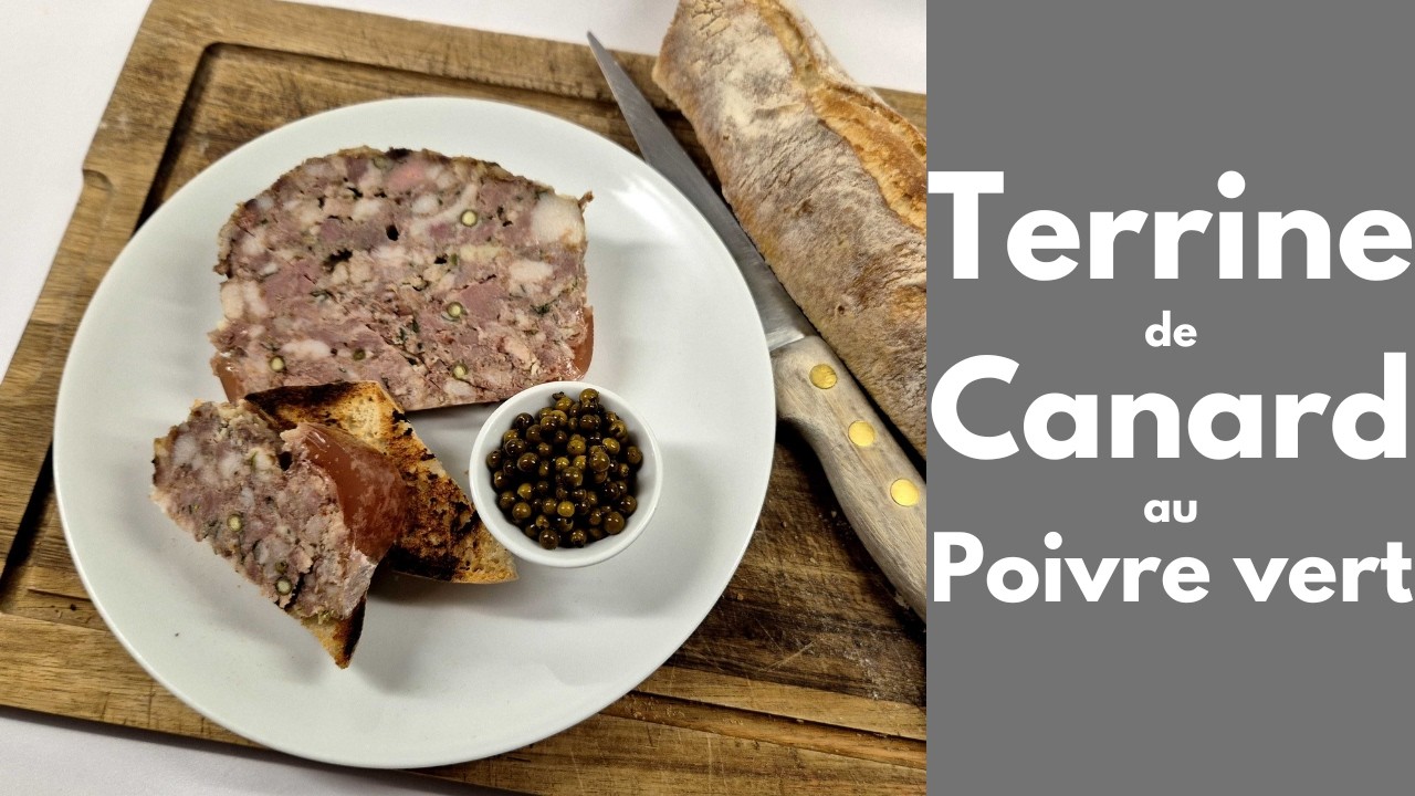 Terrine de Canard au Poivre Vert | Recette Maison Traditionnelle (Tous en cuisine avec Seb)