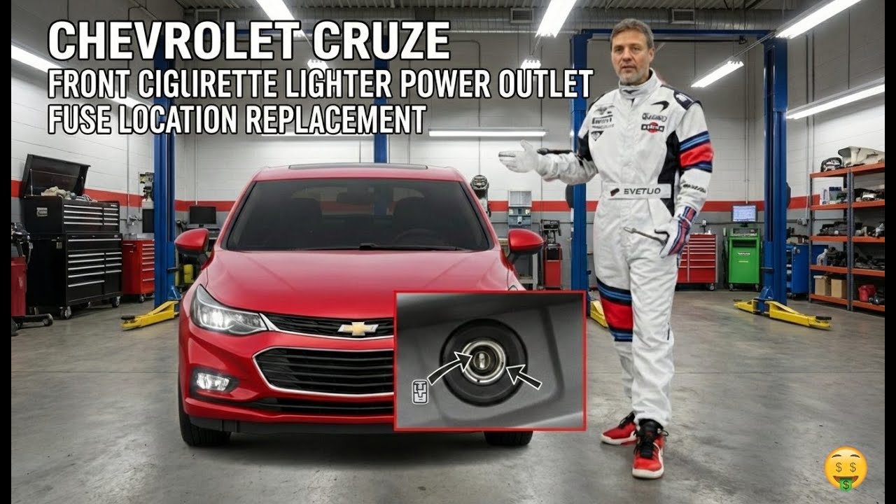Передняя розетка 12 В на Chevrolet Cruze не работает? Простое решение — замена предохранителя!
