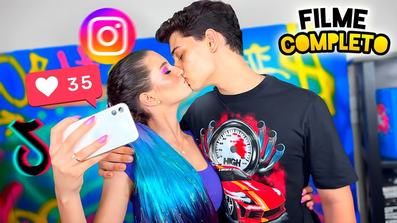 Uma Influenciadora Famosa Me Contratou Pra Fingir Ser Seu Namorado - O FILME ❤