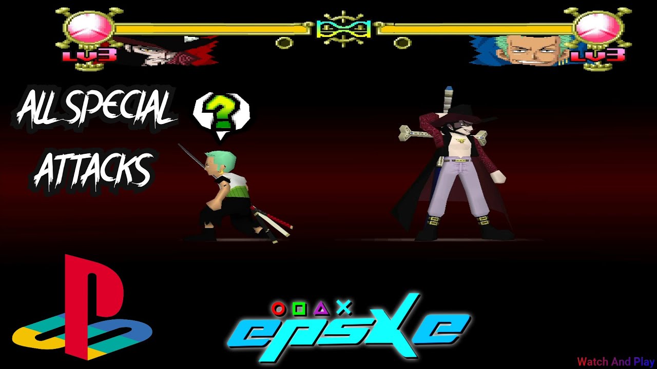 All Special Attacks - One Piece: Grand Battle! 2 (PS1)