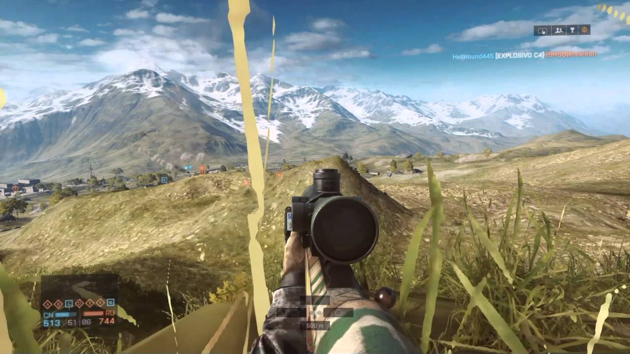 #BF4-O assassino invisível (de longa distancia sniper)